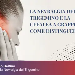 Donna con dolore all'orecchio, forse legato al nucleo trigemino cervicale. Titolo: Nevralgia del trigemino e cefalea a grappolo.