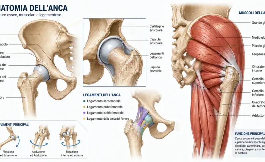 Osso dell’anca, anatomia e dolore - cosa sapere